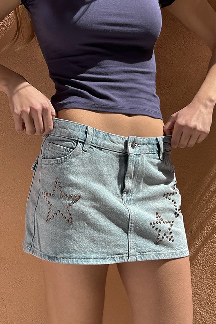 STAR STUDS SKIRT