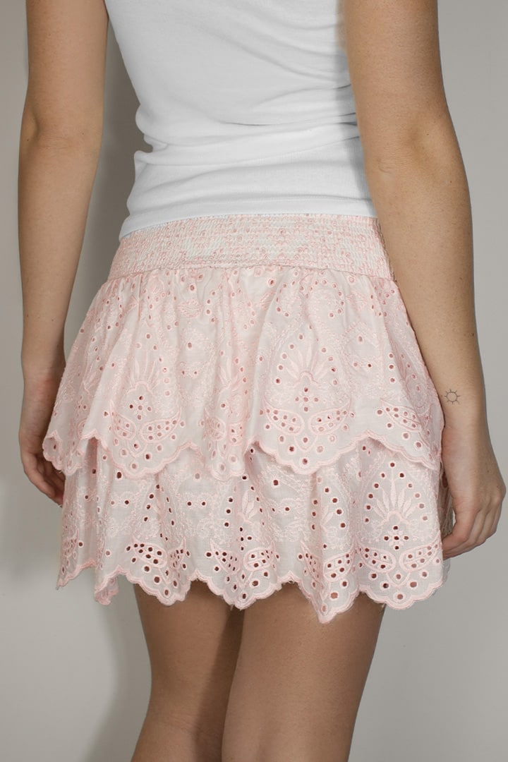 SKIRT WITH RUFFLES