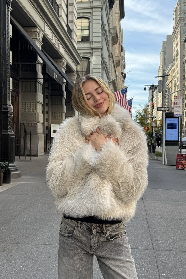 FAUX FUR JACKET