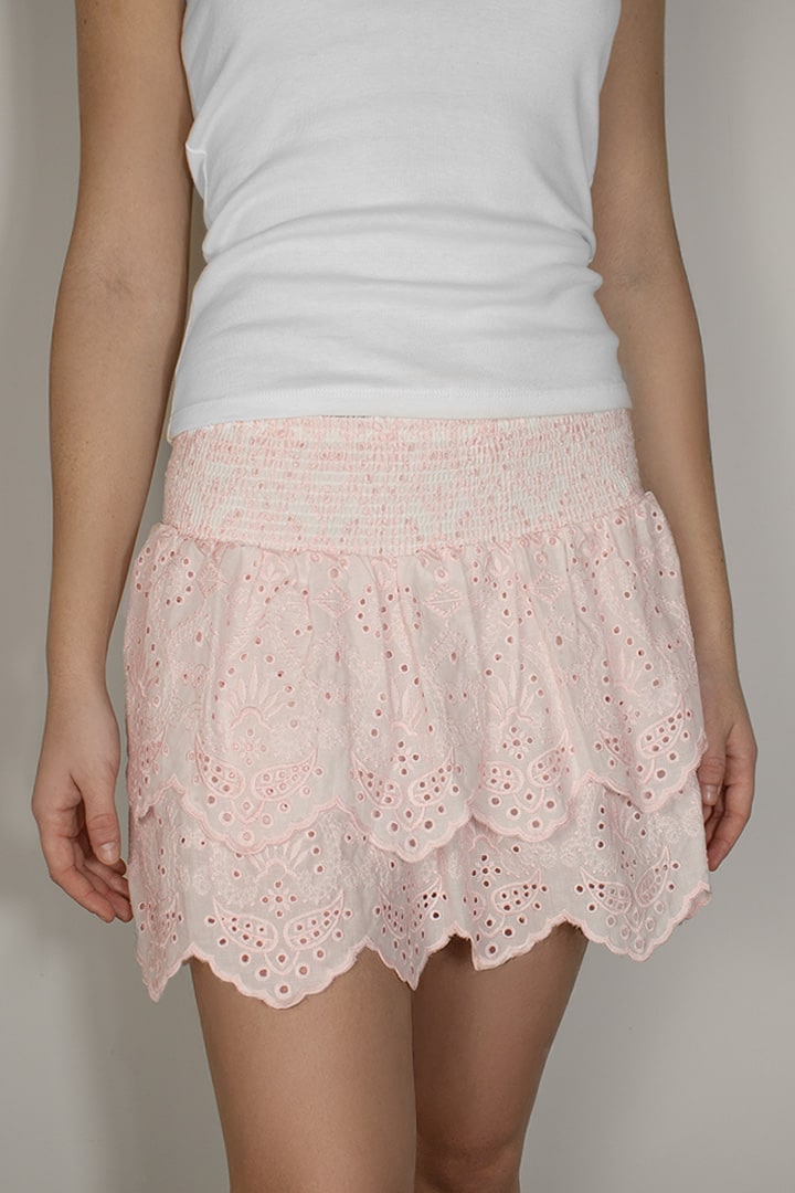 SKIRT WITH RUFFLES