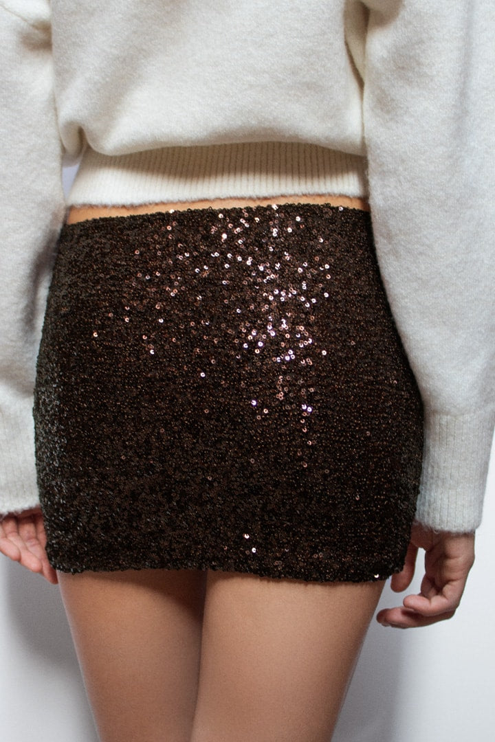 SEQUIN SKIRT
