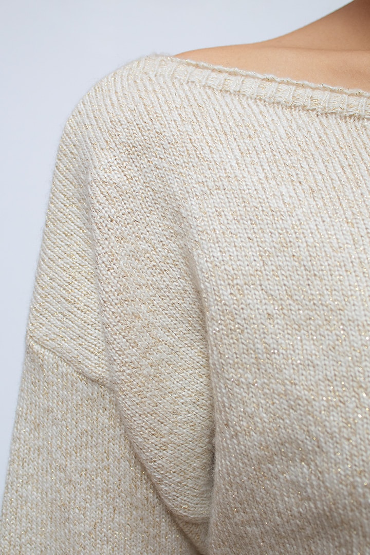 BOAT NECK SWEATER