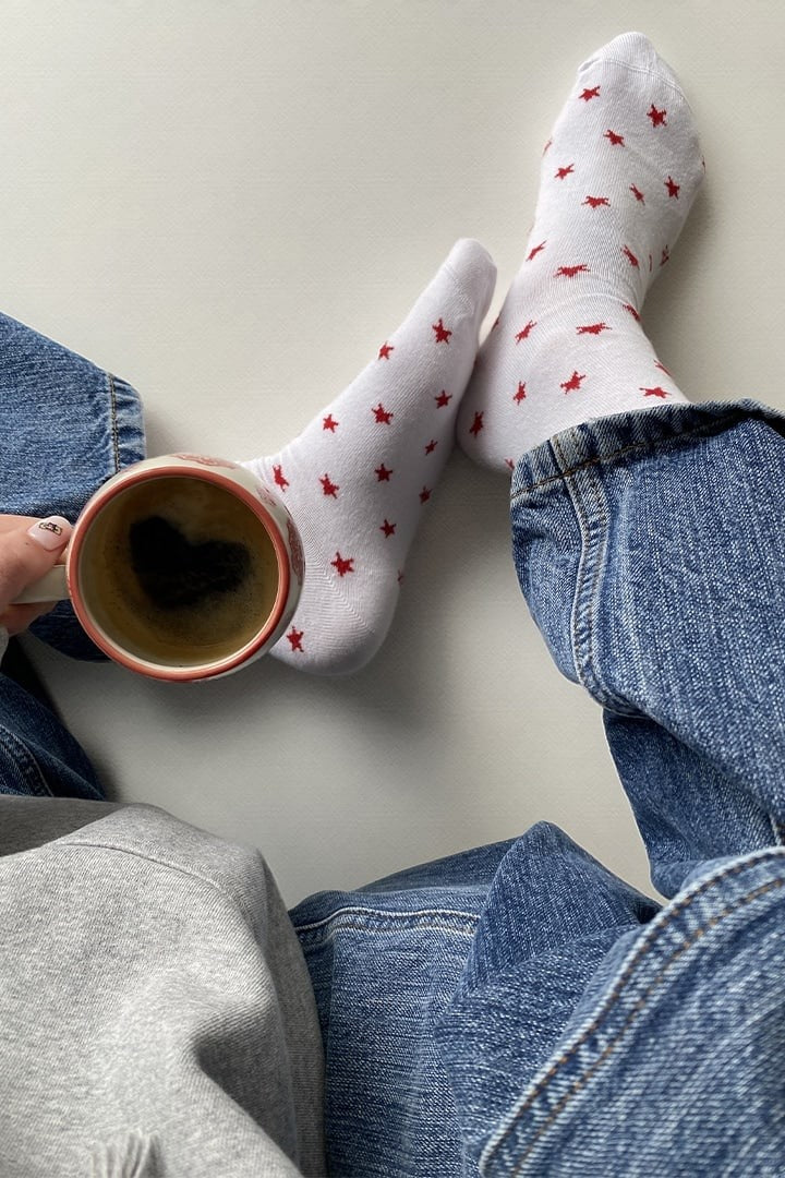 ALL OVER STAR SOCKS