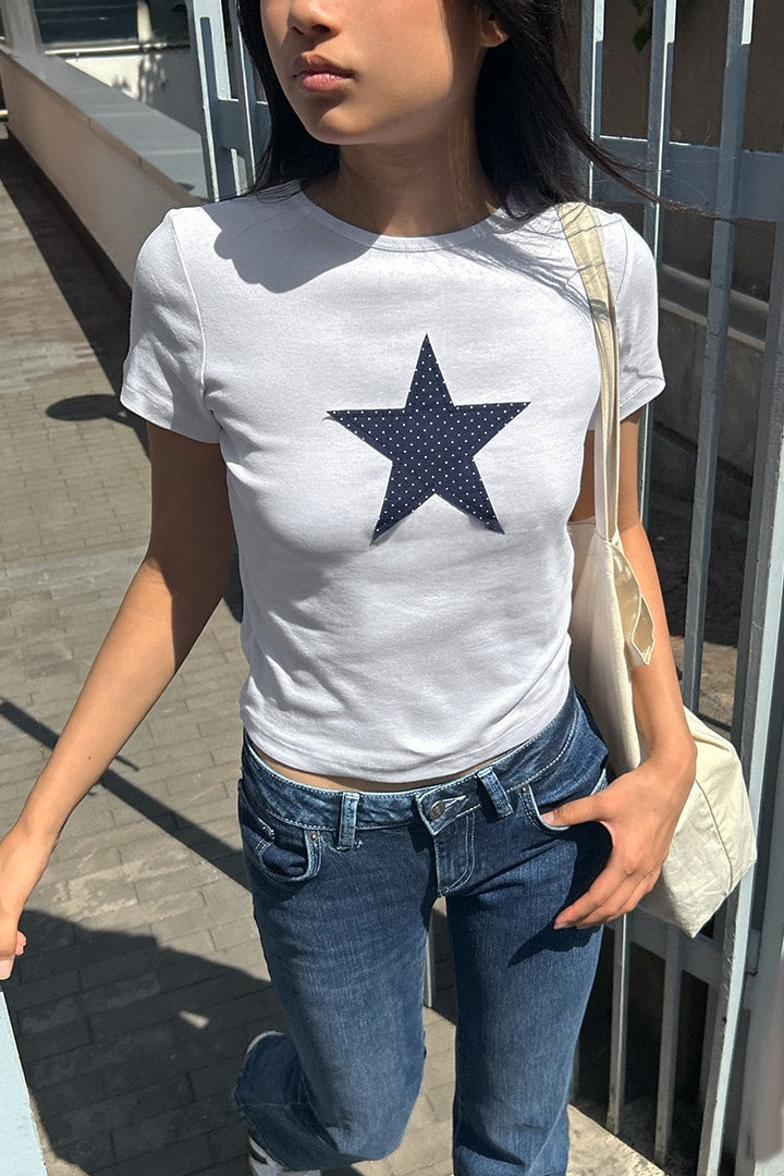STAR POLKA DOT T-SHIRT