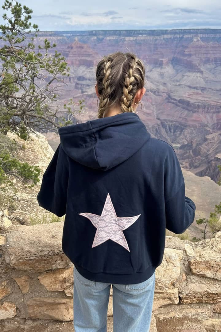 BLUE STAR HOODIE