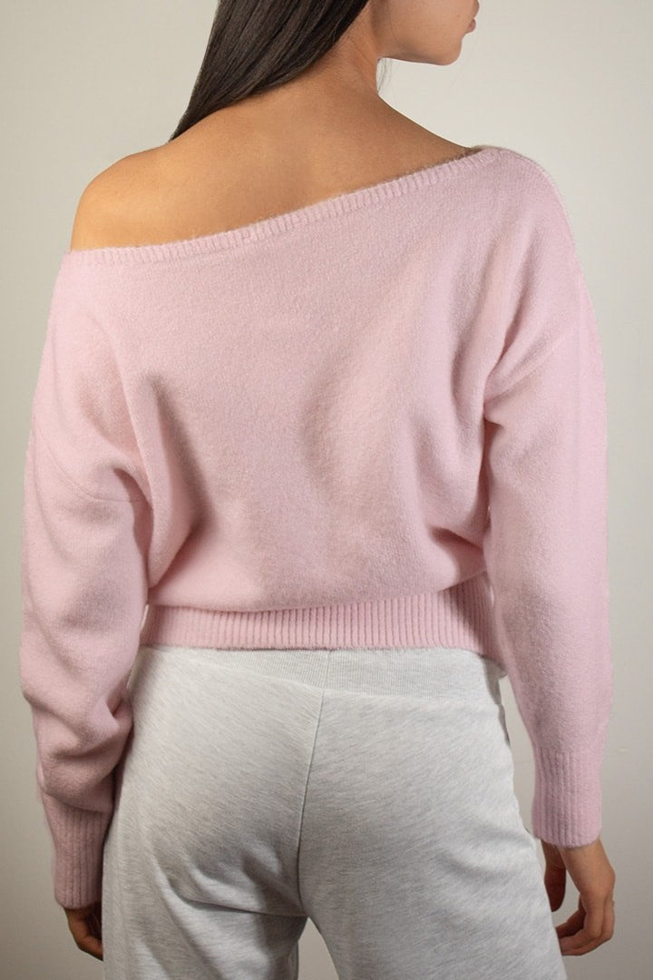 BOAT NECK SWEATER
