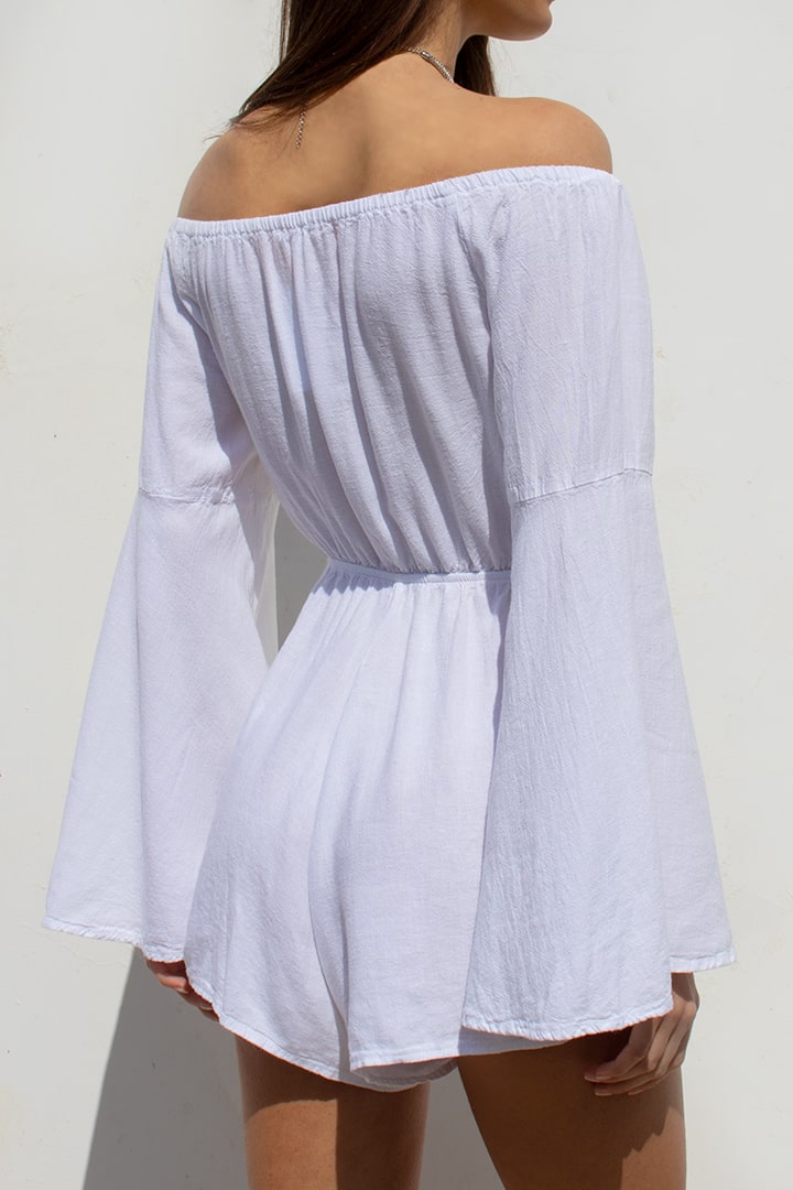 FLARED SLEEVES JUMPSUIT