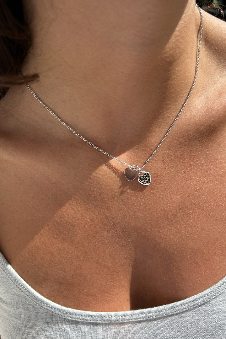 DOUBLE HEART NECKLACE