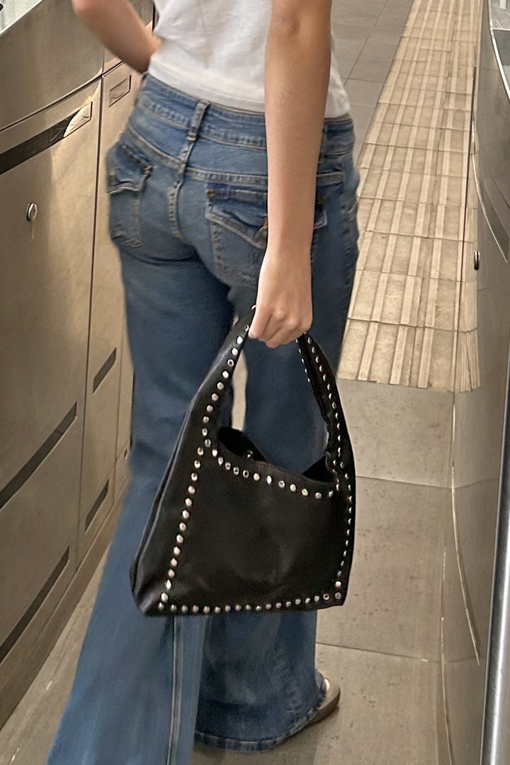 RECTANGULAR STUDDED BAG