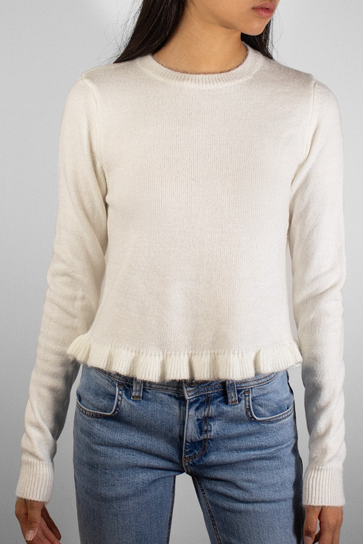 LUCKY RUFFLE SWEATER