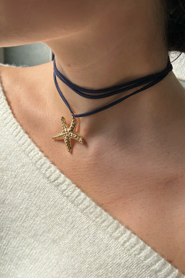 STAR CHOKER NECKLACE